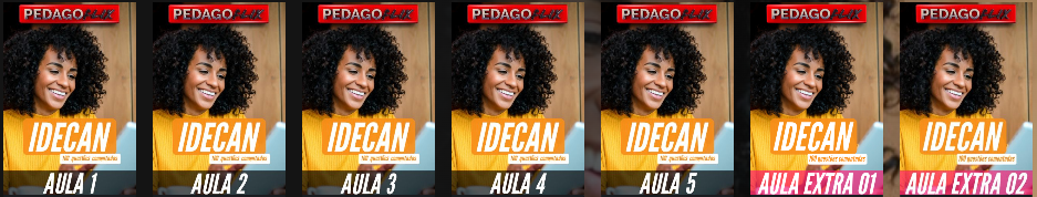 Simulado IDECAN para Concurso Campina Grande PB com questões comentadas de Português, Pedagogia e Legislação educacional.