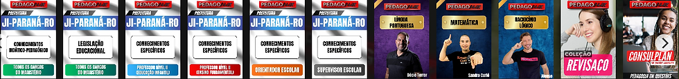 Curso para concurso de Ji-Paraná RO com videoaulas completas, material atualizado e foco na banca Consulplan para cargos da educação e pedagogia.