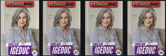Simulados IGEDUC da Pedagoflix com questões no estilo verdadeiro ou falso, treino intensivo para concursos de educação, correção comentada e foco na aprovação de professores