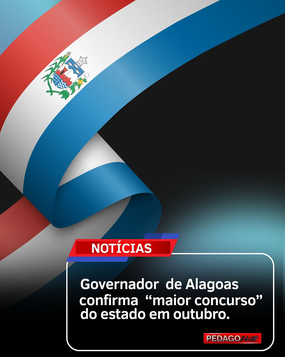 Concurso Alagoas 2025: O Maior da História! Comece a Sua Preparação Hoje com a PEDAGOFLIX   