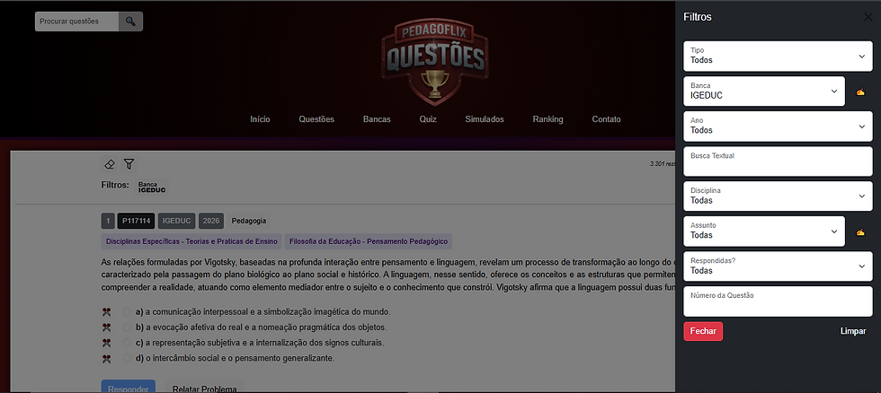 Cursos Pedagoflix para concursos da área da Educação e Pedagogia com videoaulas completas e metodologia exclusiva do Professor Alonso.