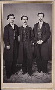 Retrato tres hombres (frente)