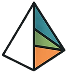 PRISM logo, featuring a geometric prism with multicolored facets.