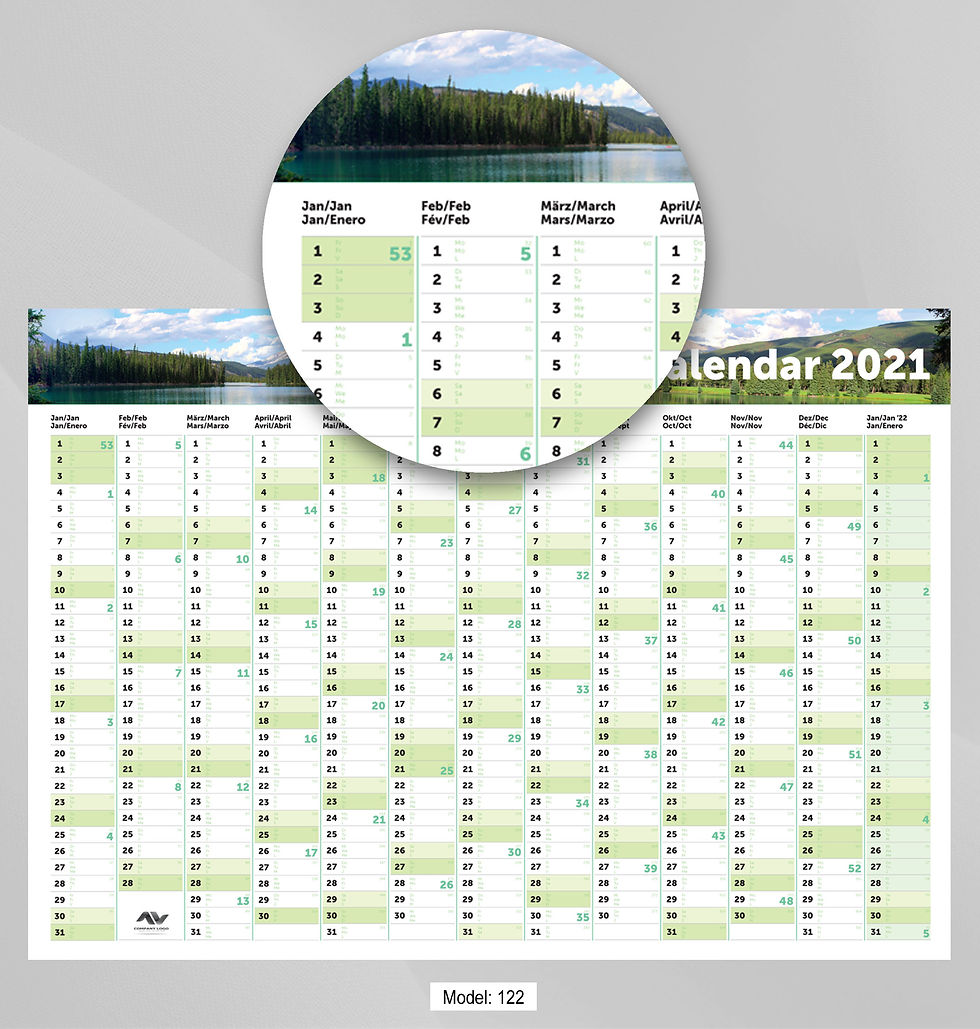Miniatură: Planner de perete