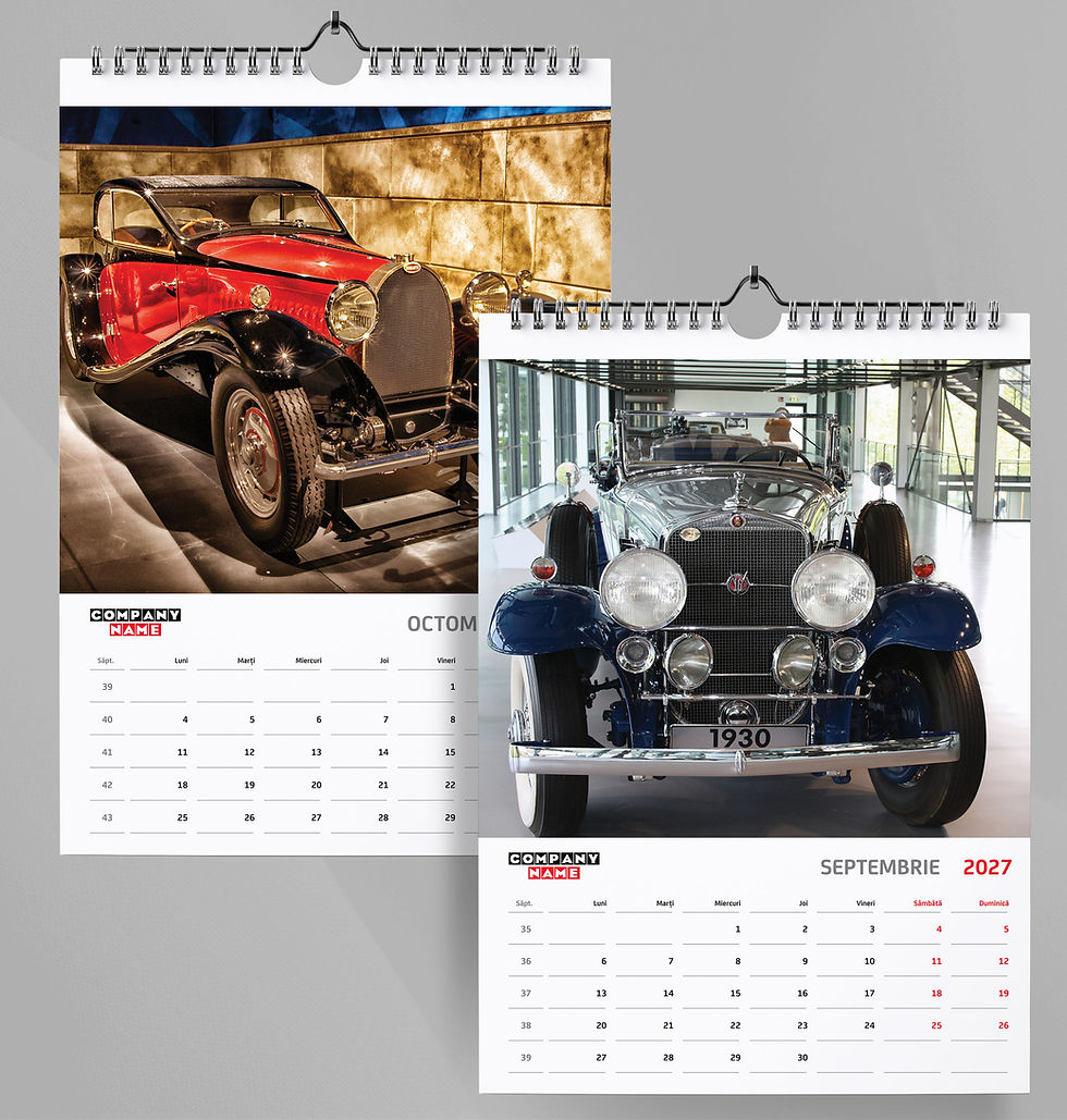 Miniatură: Calendar Old Cars - 41