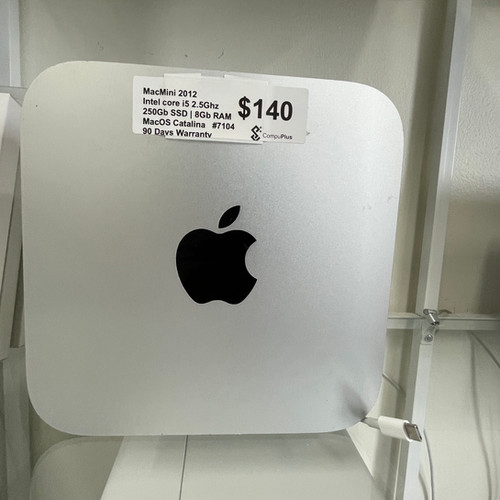 MacMini 2014 - core i5 - 12GB RAM. - 1TB SSD - MAC O.S - 90 days