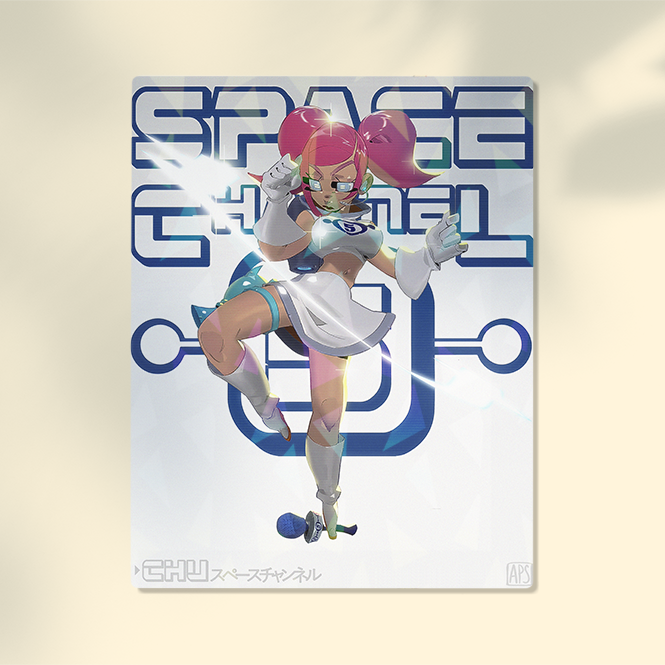 Thumbnail: Ulala Space Channel 5 Print