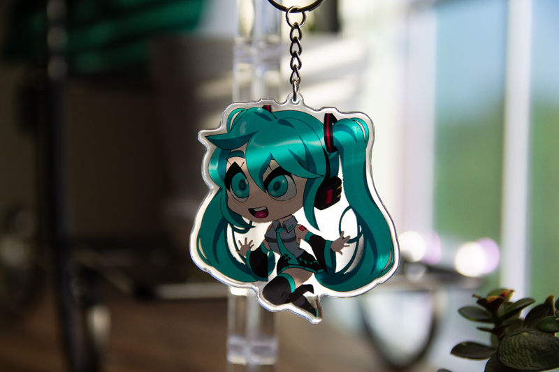 Thumbnail: Miku Hatsune Epoxy Keychain