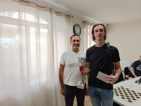 FM Sprenar wins November Open Blitz