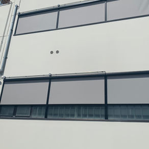 Impianto di tende per schermatura solare!