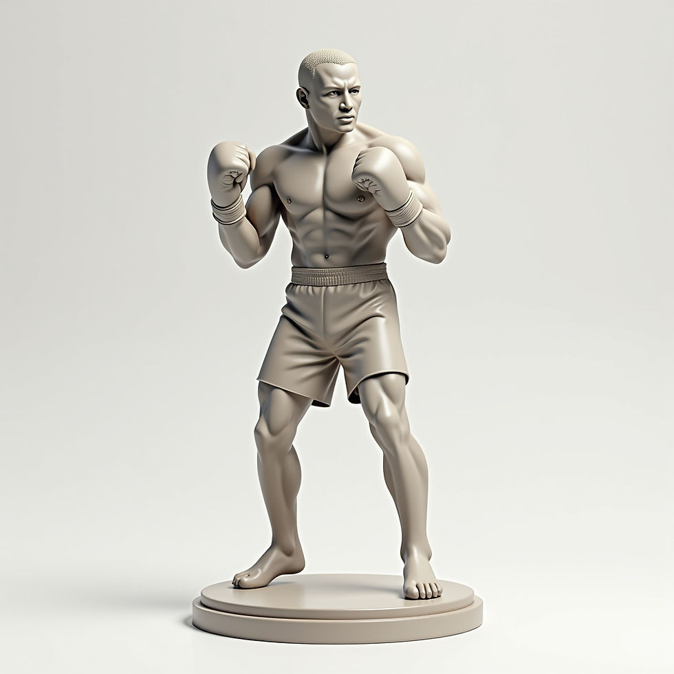 Fighter Statuette