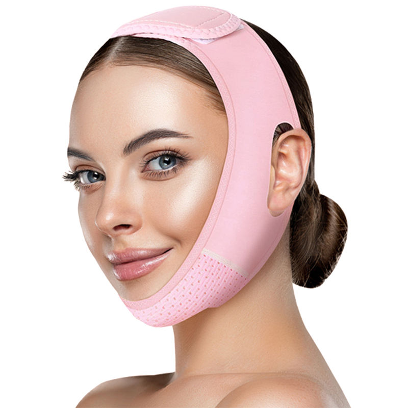 Faixa facial reutilizável,redutor de papada