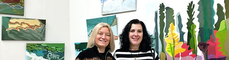 Inaugurazione della mostra colettiva Artisti 5+1 con la curatrice Arianna Sartori