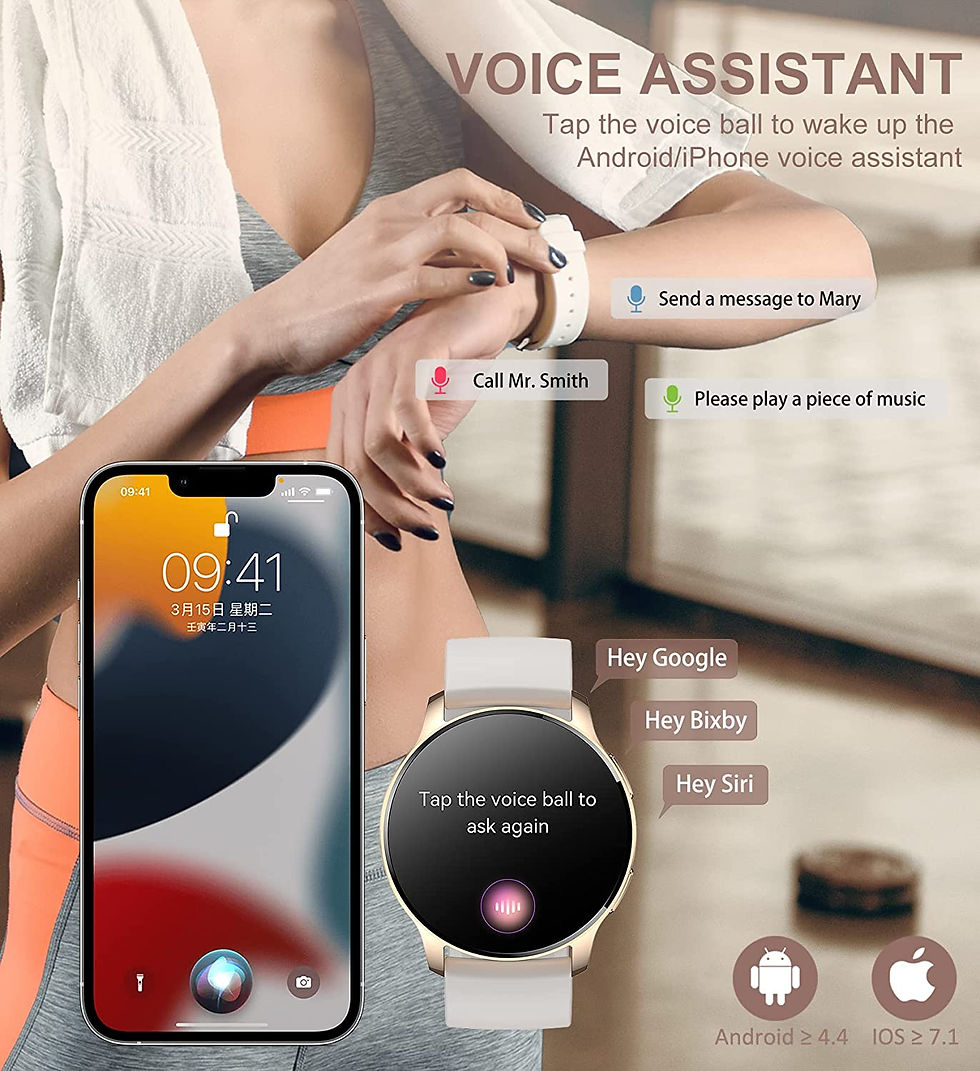 Iaret Smart Watch for Women - The Perfect Fusion of Style and Functionality