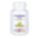 White bottle of New Roots Herbal L-Tryptophan 220 mg capsules. Text in purple and green with a leaf logo. Contains 90 vegetable capsules.