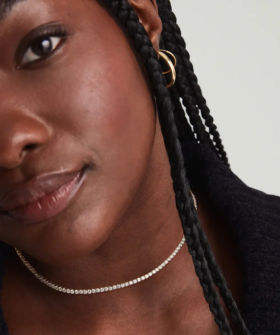 Thumbnail: 2mm 16Inch Diamond Necklace