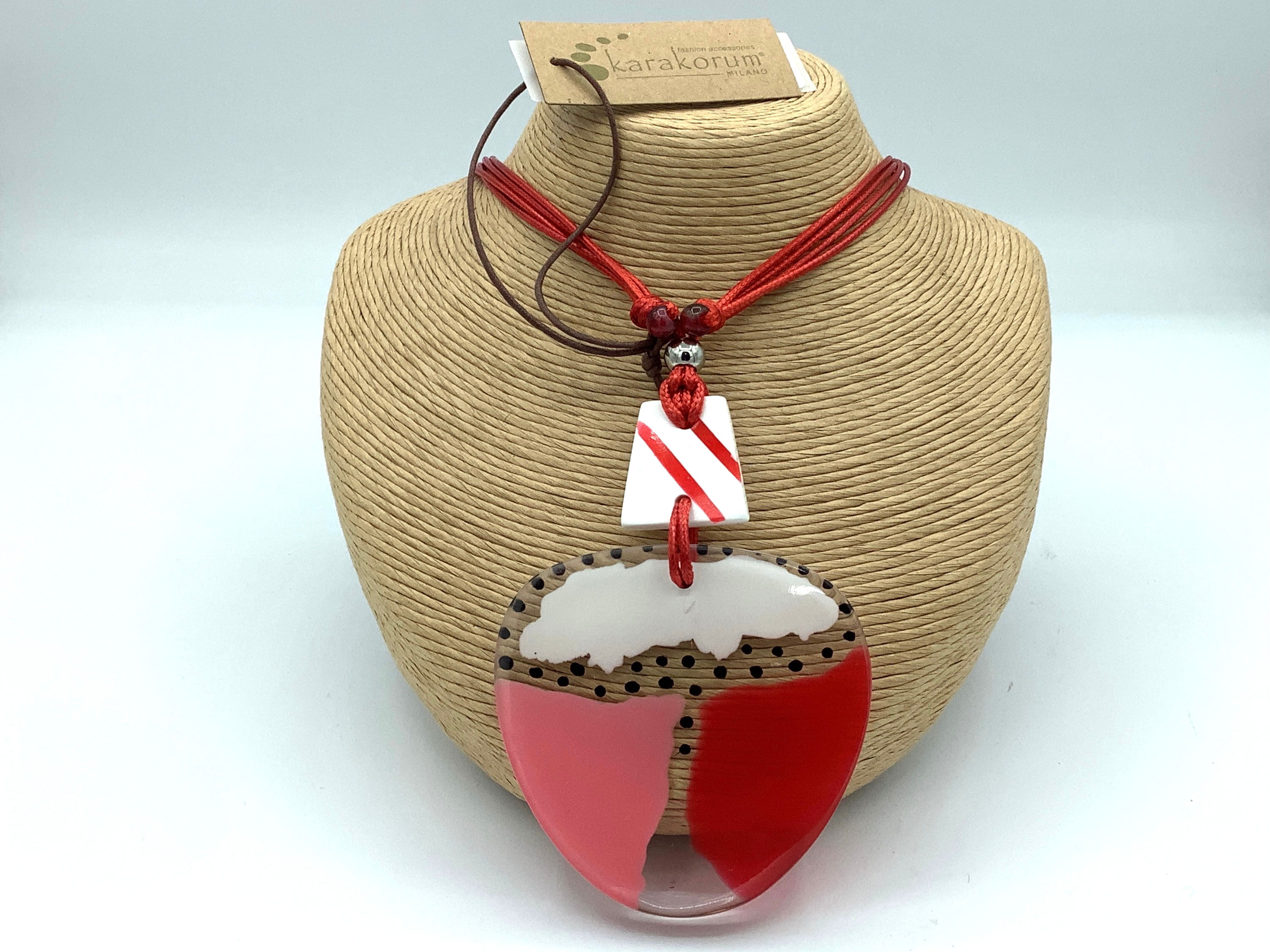 Collana Arabia rosso by Karakorum 