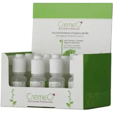 Soluzione ritardante la ricrescita dei peli