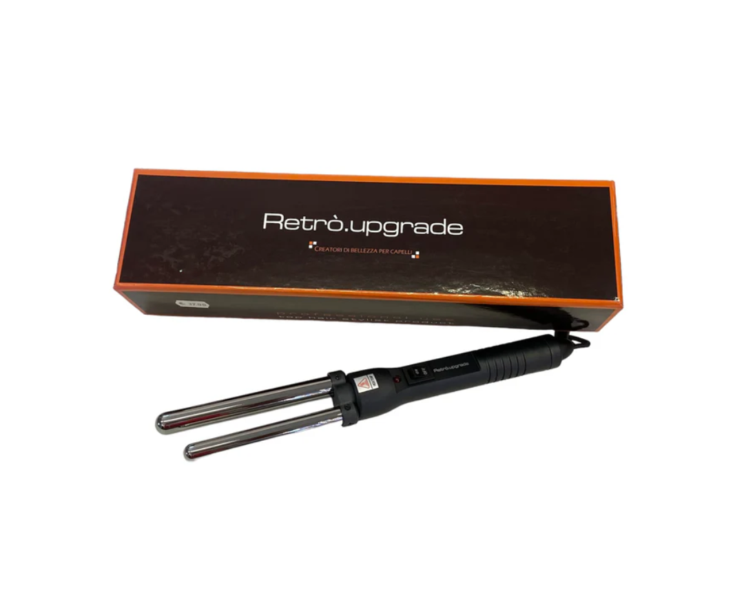 Retrò Ferro arricciante doppio