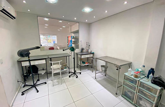 Sala de banho e tosa