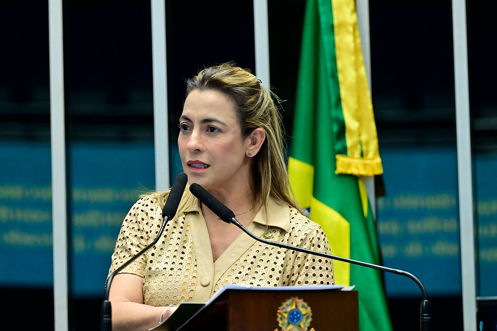 Senadora Soraya Thronicke no Plenário do Senado
