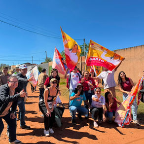 Em ritmo de campanha, senadora Soraya participa de caminhada no Jardim Noroeste, em Campo Grande