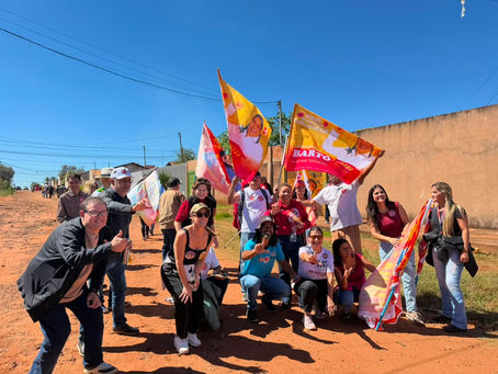 Em ritmo de campanha, senadora Soraya participa de caminhada no Jardim Noroeste, em Campo Grande
