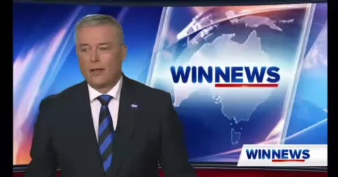 WIN News covers rally at Jacinta Allan's office