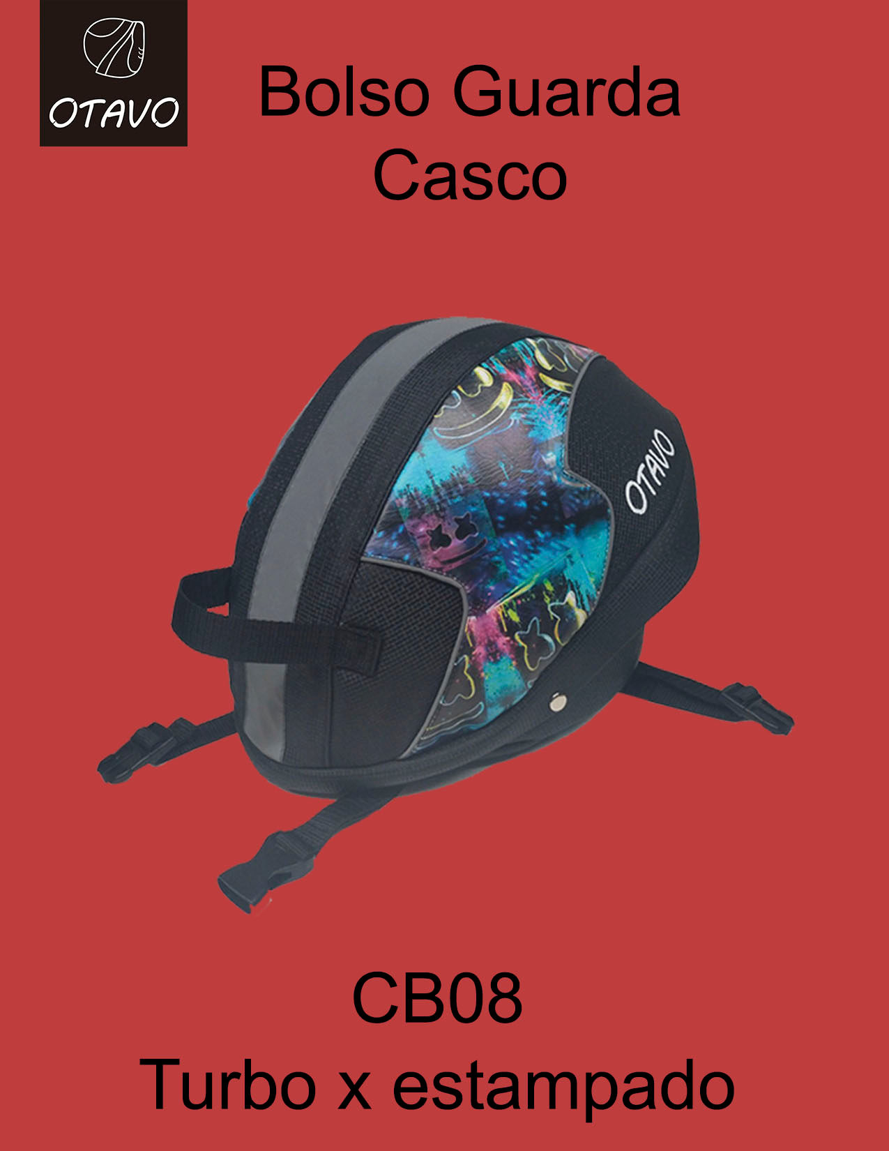 Bolso guarda casco CB-08