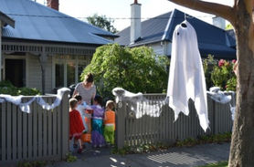 Naive 'Trick or Treaters' Fall Into Storm Drain.