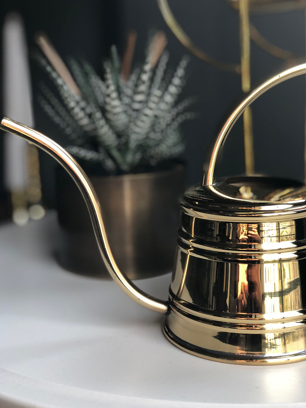 Thumbnail: Green Ever Brass Watering Can 