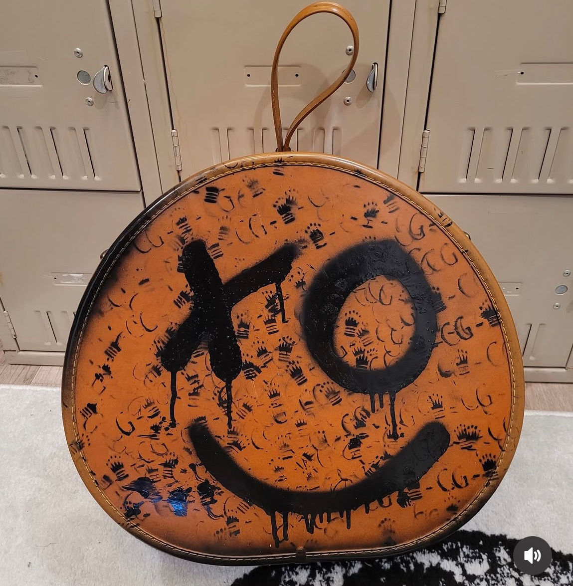  Vintage Hat Travel Case