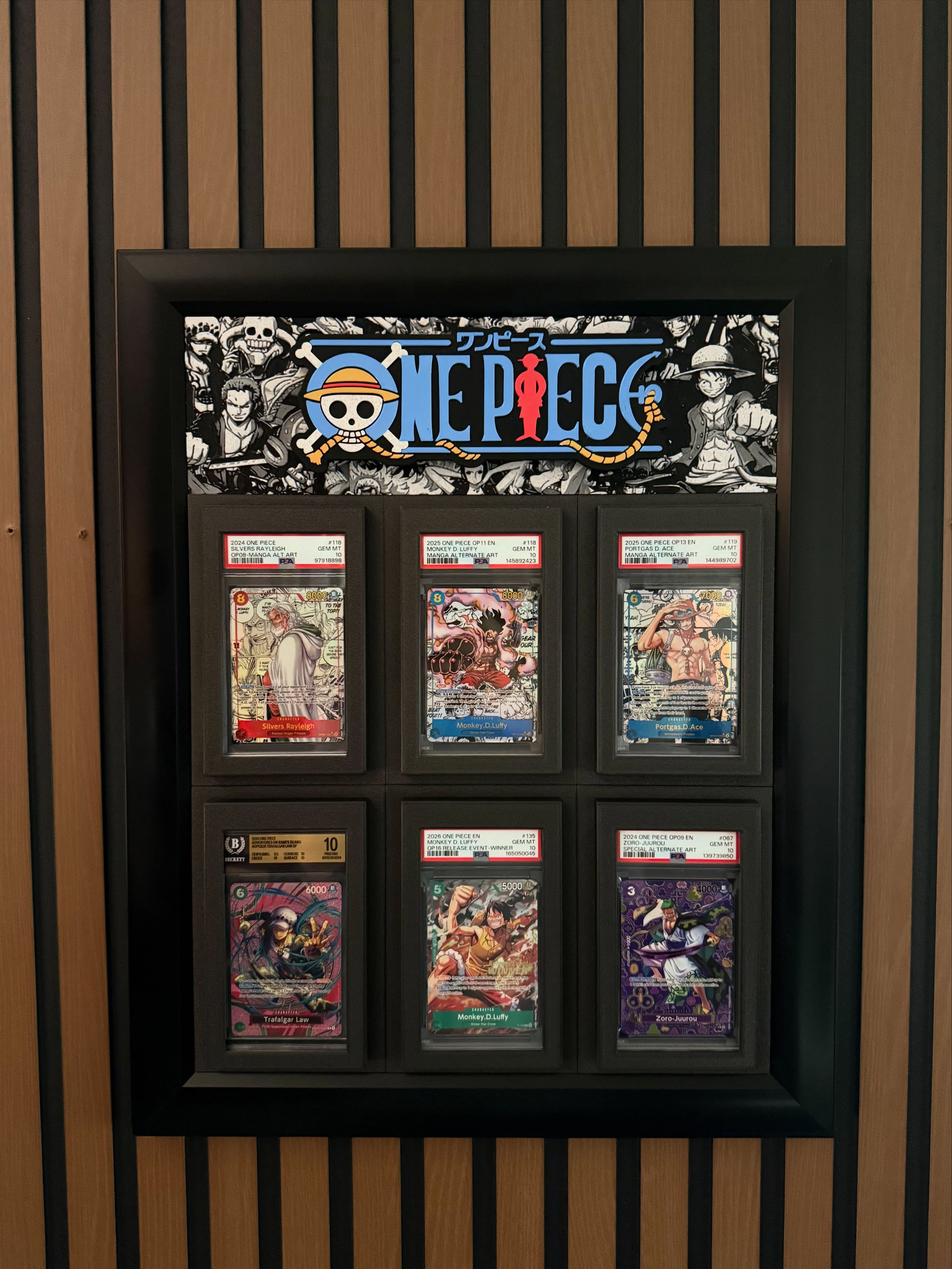 BASIC 6 Slab Display (ONE PIECE)
