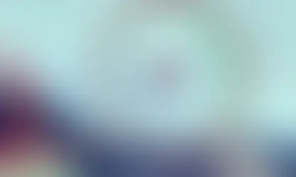 an animation of a CO2 molecule under a magnifying glass with an ocean seascape in the background