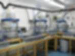 The climate stressor system used by Clara during her work on the SUSFISH project at Bangor University, Wales. This system allowed for investigation of the impacts of coinciding OA and warming stressors on the physiology of Mytilus edulis (blue mussel).