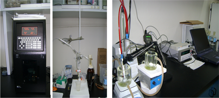 Benchtop DIC and TA analysers used for OA research