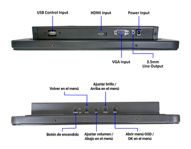 A-TS02 RADA Touch back panel