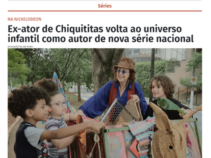 Former Chiquititas actor returns to the children's world as author of new national series