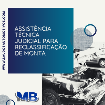 Reclassificação de monta de veículo - laudo de recuperabilidade