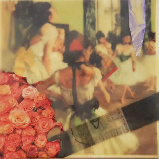 Colagens na Pintura Encáustica