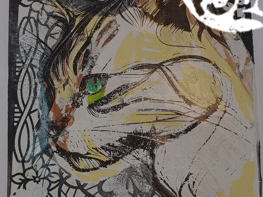 Impressões Criativas: desperte o artista em você com a placa gel