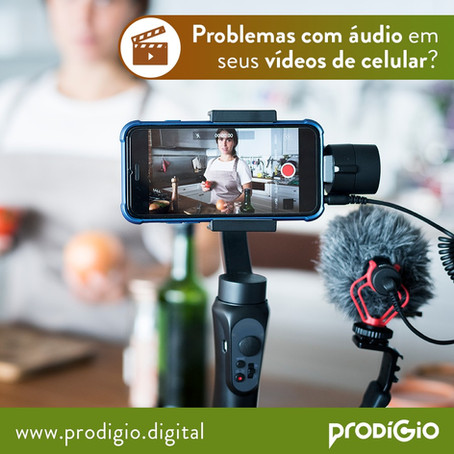Problemas com áudio em seus vídeos com o celular? Saiba mais sobre Microfone Rode!