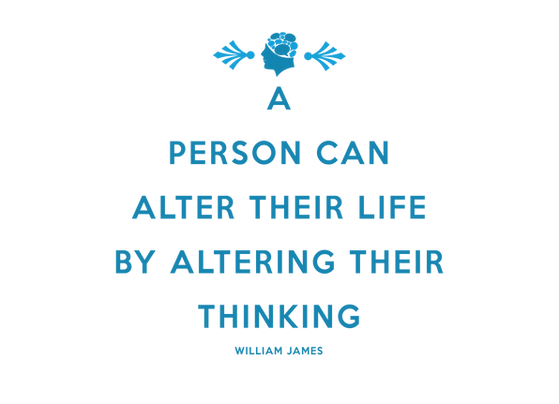 A person can alter their life by altering their thinking Greenwich Psychology Services 