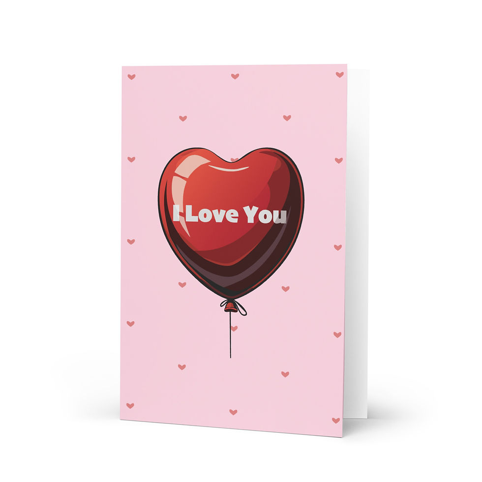 I Love You - Balloon