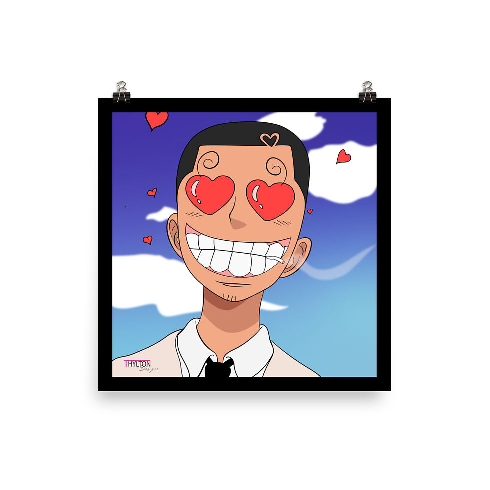 One Piece x Drake - Certified Lover Boy Poster (Matte)