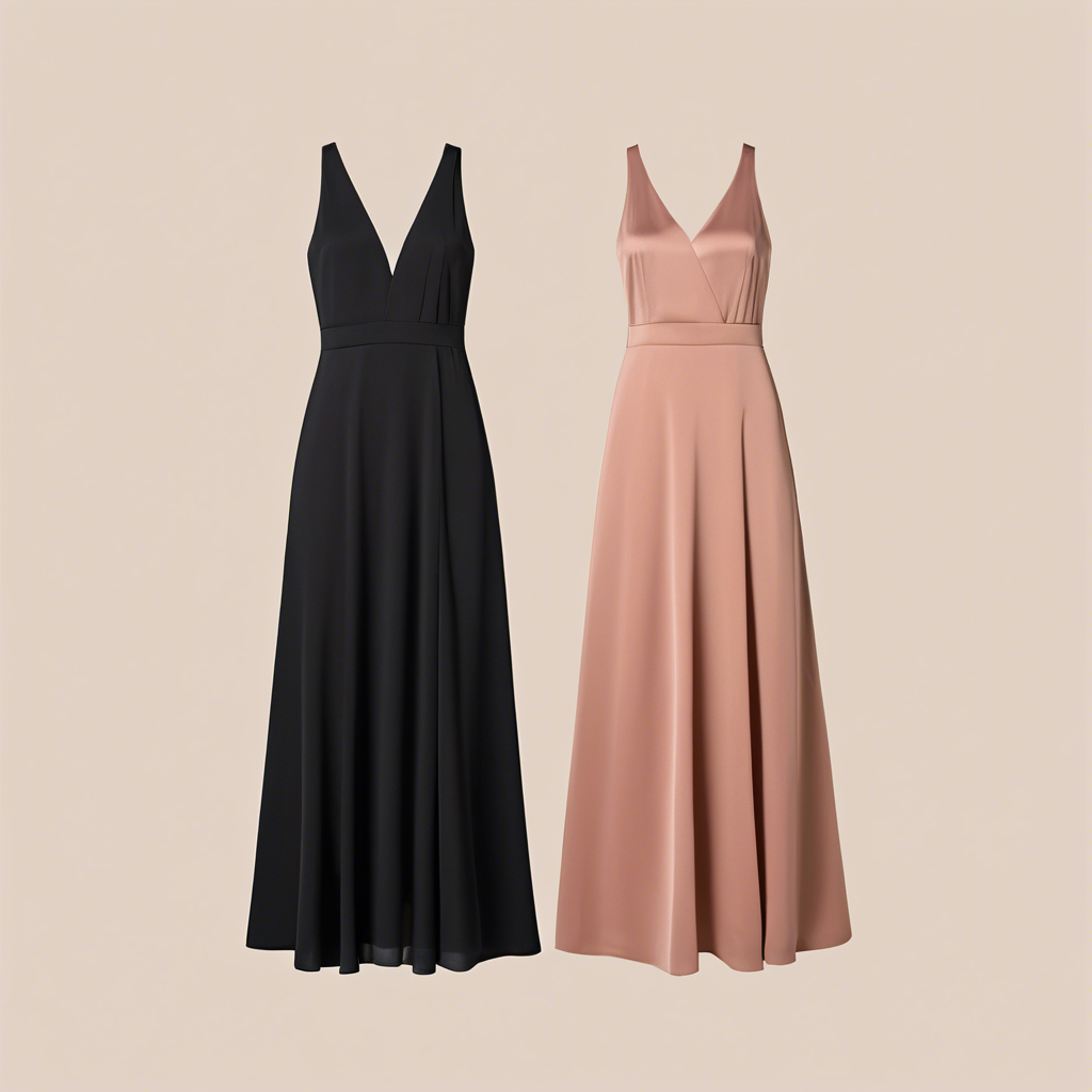 Sleek Black Maxi Dress