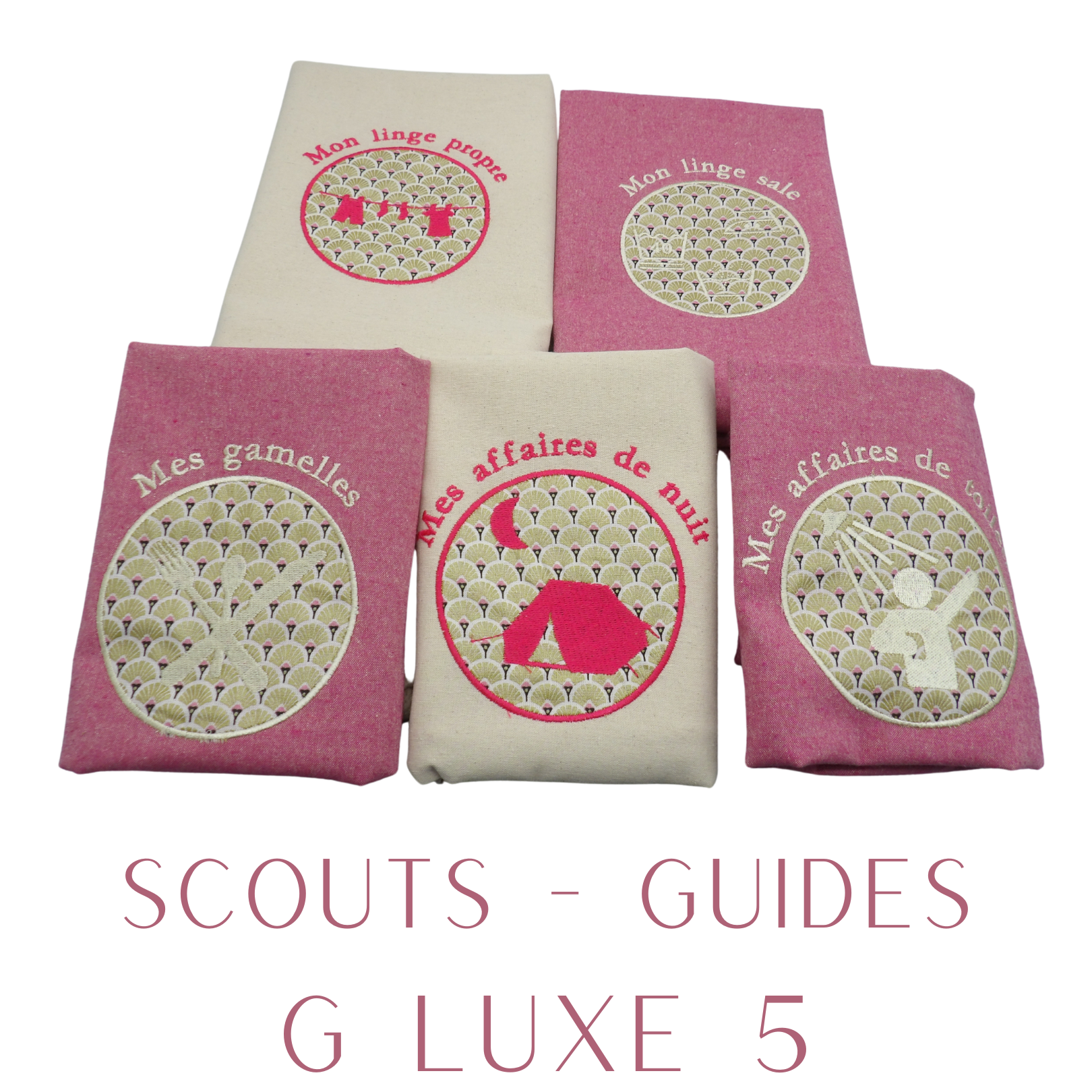 ensemble sacs de camp - LUXE - GM