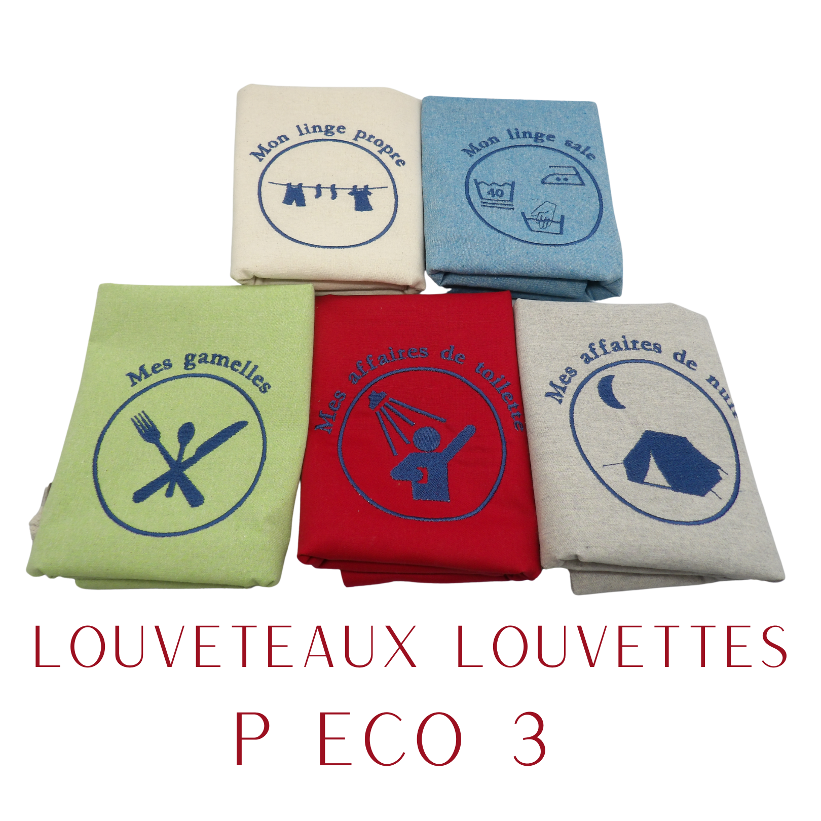 ensemble sacs de camp - ECO - PM