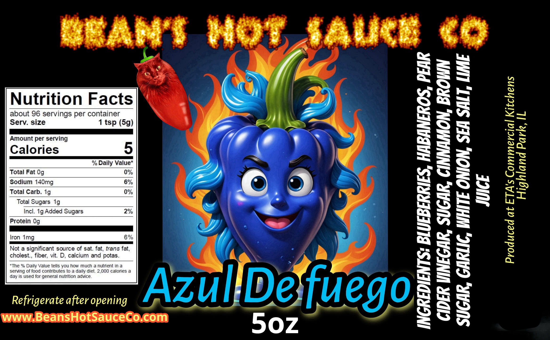 Azul de Fuego