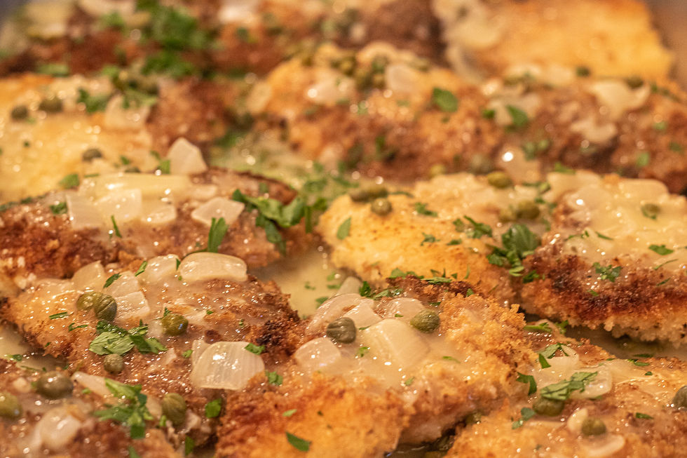 Panko Chicken Piccata